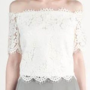 Off Shoulder Lace Top
